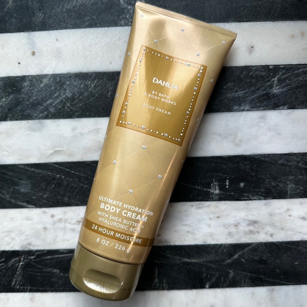 Bath & Body Works DAHLIA Ultimate Hydration Body Cream Lotion 8 fl oz NEW
